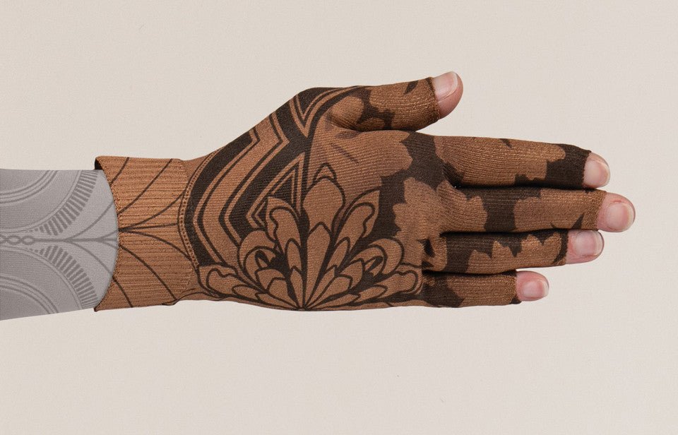 LympheDivas Gatsby Mocha Glove - LympheDames