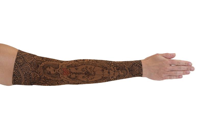 LympheDivas Beauty Full Mocha Armsleeve - LympheDames