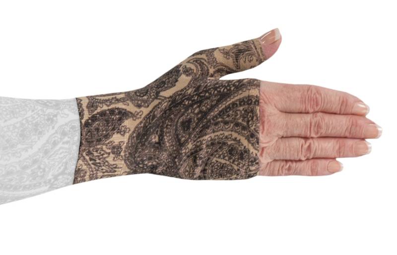 LympheDivas Black Paisley Gauntlet - LympheDames