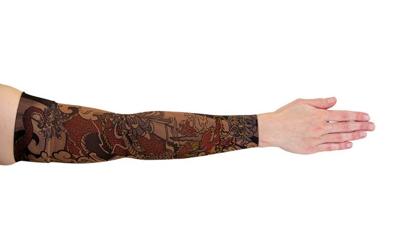 LympheDivas Dragon Lair Mocha Armsleeve - LympheDames