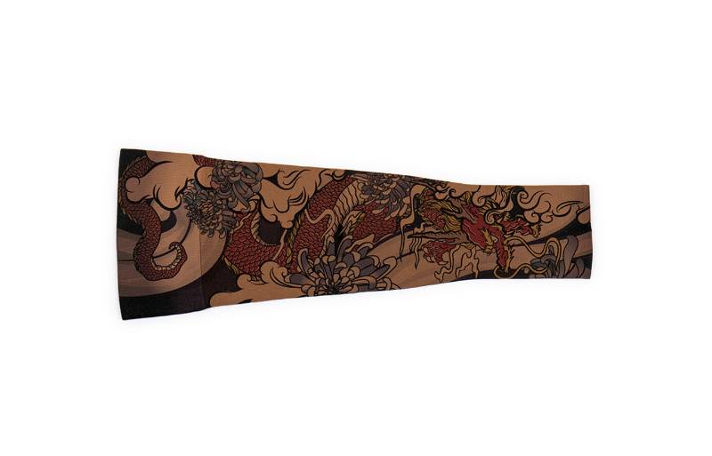 LympheDivas Dragon Lair Mocha Armsleeve - LympheDames