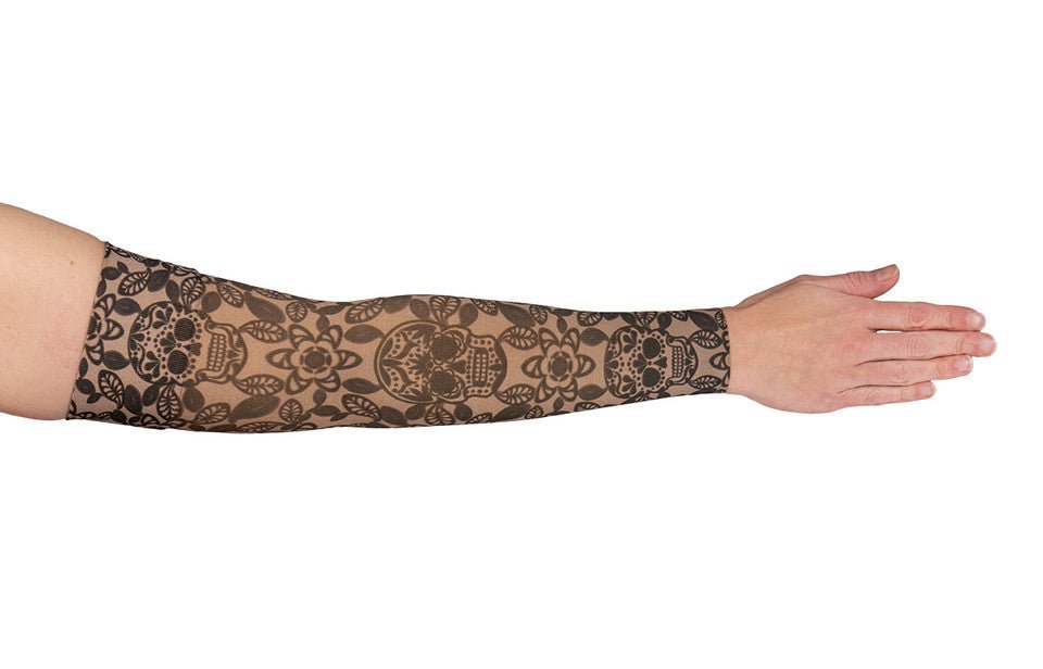 LympheDivas Macabre Beige Armsleeve - LympheDames