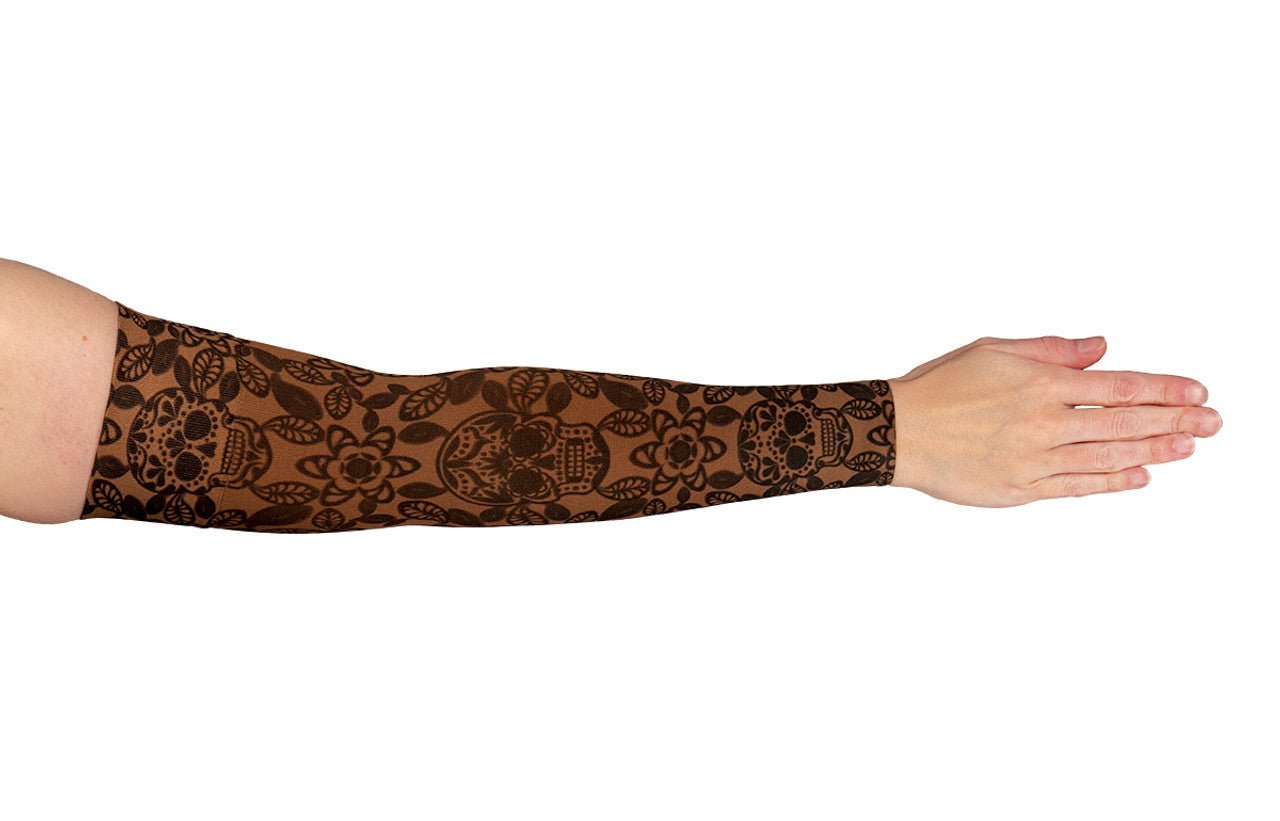 LympheDivas Macabre Mocha Armsleeve - LympheDames