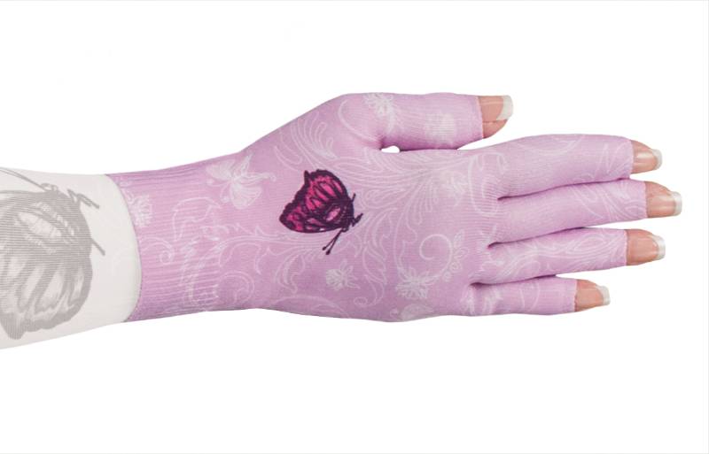 LympheDivas Mariposa Pink Glove - LympheDames