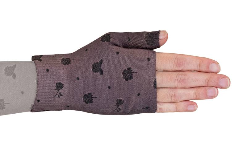 LympheDivas Rose Noir Beige Gauntlet - LympheDames