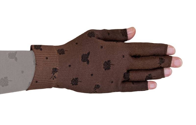 LympheDivas Rose Noir Mocha Glove - LympheDames