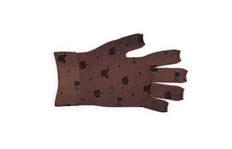 LympheDivas Rose Noir Mocha Glove - LympheDames